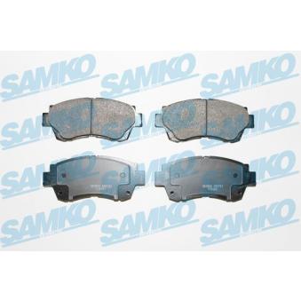 Jeu de 4 plaquettes de frein avant SAMKO OEM 0446550080