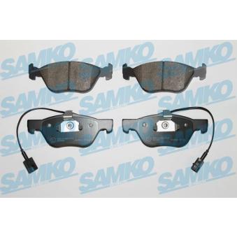 Jeu de 4 plaquettes de frein avant SAMKO [5SP720]