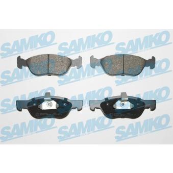 Jeu de 4 plaquettes de frein avant SAMKO OEM 9948623