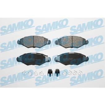 Jeu de 4 plaquettes de frein avant SAMKO OEM 425319