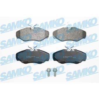 Jeu de 4 plaquettes de frein avant SAMKO 5SP908 pour RENAULT AVANTIME 2.2 DCI - 150cv