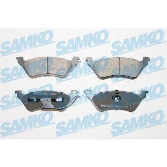 Jeu de 4 plaquettes de frein arrière SAMKO [5SP912]
