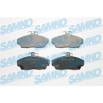 Jeu de 4 plaquettes de frein avant SAMKO OEM SFP100360