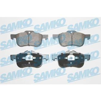 Jeu de 4 plaquettes de frein avant SAMKO OEM GBP90342AF