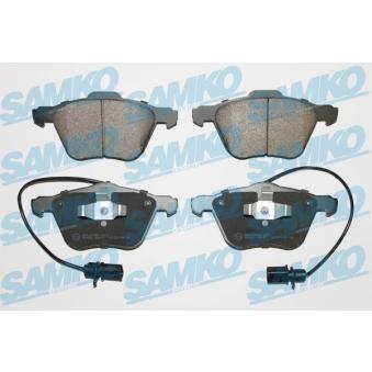 Jeu de 4 plaquettes de frein avant SAMKO [5SP971]