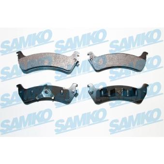 Jeu de 4 plaquettes de frein avant SAMKO OEM XL2Z2200AA