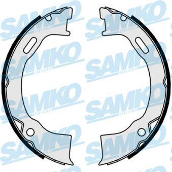 Jeu de mâchoires de frein, frein de stationnement SAMKO OEM 3724392