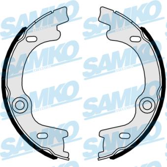 Jeu de mâchoires de frein, frein de stationnement SAMKO [81063]