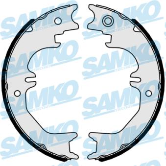 Jeu de mâchoires de frein, frein de stationnement SAMKO 81084 pour TOYOTA LAND CRUISER 2.4 - 110cv