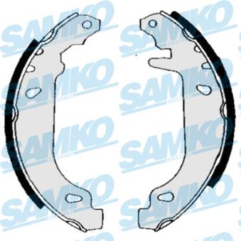 Jeu de mâchoires de frein SAMKO 84880 pour CHRYSLER NEON 1.6 D - 55cv