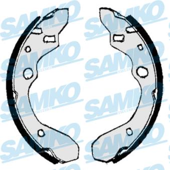 Jeu de mâchoires de frein SAMKO [87010]