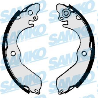 Jeu de mâchoires de frein SAMKO 87020 pour RENAULT KANGOO 1.5 - 110cv