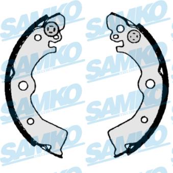 Jeu de mâchoires de frein SAMKO [87030]