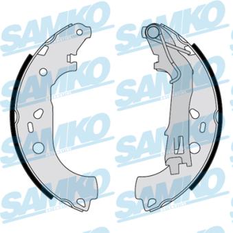 Jeu de mâchoires de frein SAMKO 89290 pour BMW Série 3 1.4 HDI - 68cv