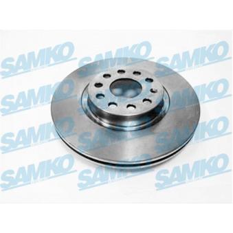 Jeu de 2 disques de frein avant SAMKO OEM 1KD615301D