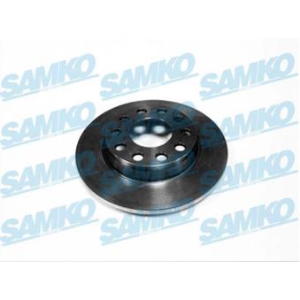Jeu de 2 disques de frein arrière SAMKO A1013PR pour MITSUBISHI ASX 1.9 TDI - 116cv