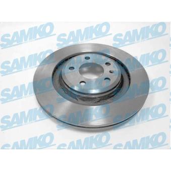 Jeu de 2 disques de frein avant SAMKO [A1040VR]