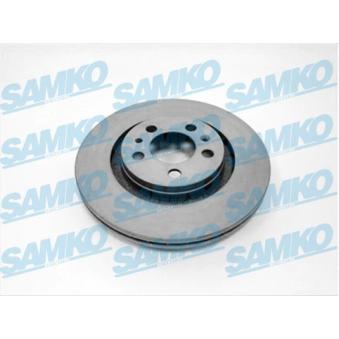 Jeu de 2 disques de frein avant SAMKO OEM 1J0615301P Jeu de 2 disques de frein avant SAMKO OEM 1J0615301P