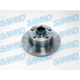 Jeu de 2 disques de frein arrière SAMKO OEM 8D0615301B