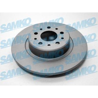 Jeu de 2 disques de frein arrière SAMKO [A2001PR]