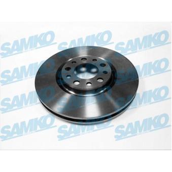 Jeu de 2 disques de frein avant SAMKO OEM 51760621