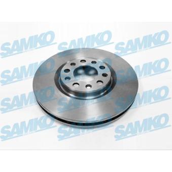 Jeu de 2 disques de frein avant SAMKO OEM 51767382