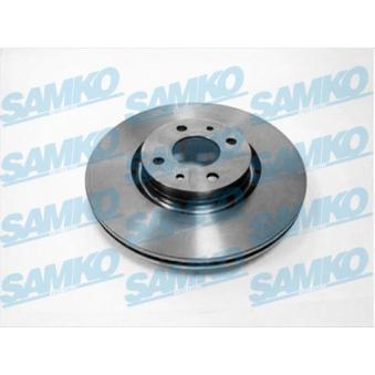 Jeu de 2 disques de frein avant SAMKO A2173V pour OPEL SINTRA 1.9 JTD - 110cv