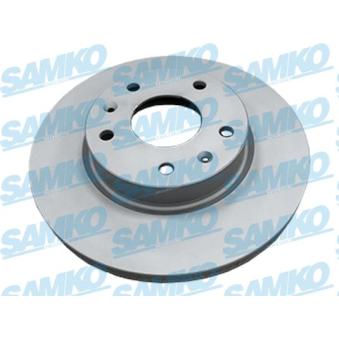 Jeu de 2 disques de frein avant SAMKO A4000VR pour LAND ROVER FREELANDER 2.0 DI 4x4 - 98cv