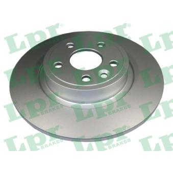 Jeu de 2 disques de frein arrière SAMKO A4026PR pour FIAT UNO 2.0 D AWD - 179cv
