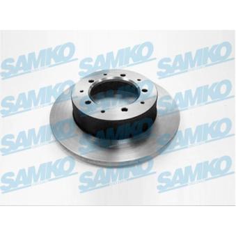 Jeu de 2 disques de frein arrière SAMKO [A4161P]