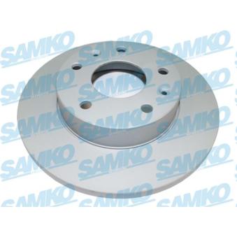 Jeu de 2 disques de frein avant SAMKO OEM SDB100830