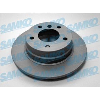 Jeu de 2 disques de frein arrière SAMKO OEM 34216764647