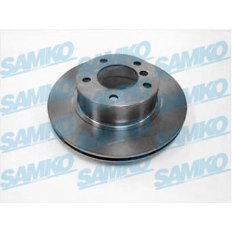 Jeu de 2 disques de frein avant SAMKO [B2012V]