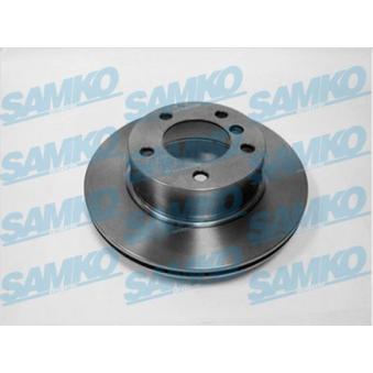 Jeu de 2 disques de frein avant SAMKO [B2013V]