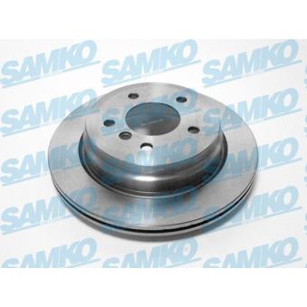 Jeu de 2 disques de frein arrière SAMKO OEM 34216864901