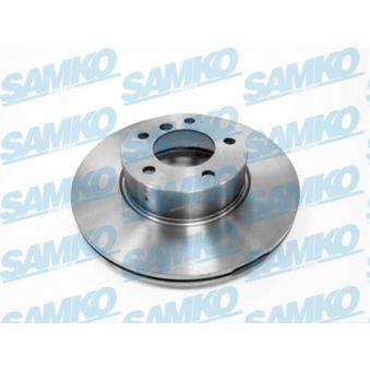 Jeu de 2 disques de frein avant SAMKO OEM 34116855006