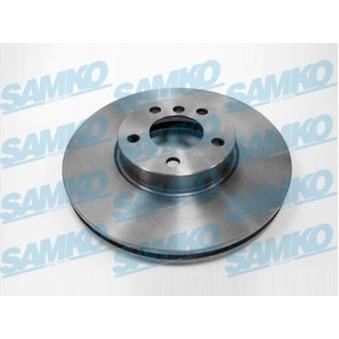 Jeu de 2 disques de frein avant SAMKO [B2050V]