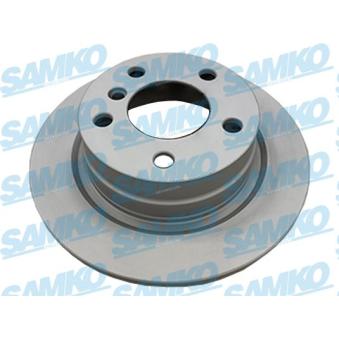 Jeu de 2 disques de frein arrière SAMKO [B2058PR]