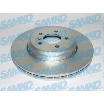 Jeu de 2 disques de frein avant SAMKO OEM 34116775277