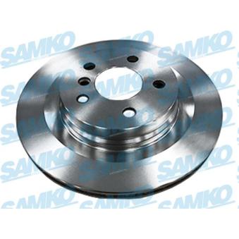 Jeu de 2 disques de frein arrière SAMKO [B2080V]