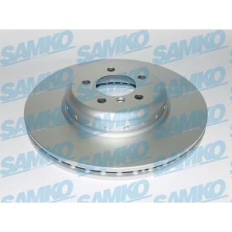 Jeu de 2 disques de frein avant SAMKO B2097VBR pour BMW Série 3 330 d - 258cv