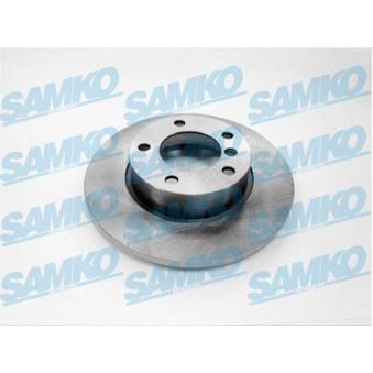 Jeu de 2 disques de frein avant SAMKO OEM 34111160673