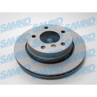 Jeu de 2 disques de frein arrière SAMKO OEM 34211165211