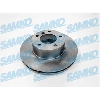 Jeu de 2 disques de frein avant SAMKO [B2441V]