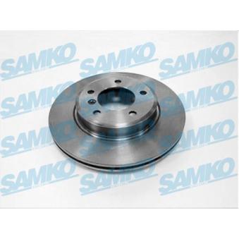 Jeu de 2 disques de frein avant SAMKO [B2546V]