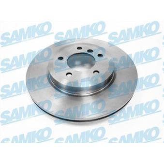 Jeu de 2 disques de frein avant SAMKO OEM 34116855156