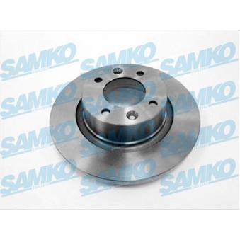 Jeu de 2 disques de frein arrière SAMKO [C1002P]