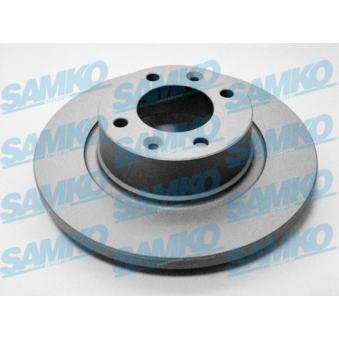 Jeu de 2 disques de frein arrière SAMKO OEM E169143