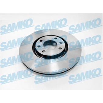 Jeu de 2 disques de frein avant SAMKO OEM 9687602180