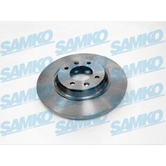 Jeu de 2 disques de frein arrière SAMKO [C1016P]